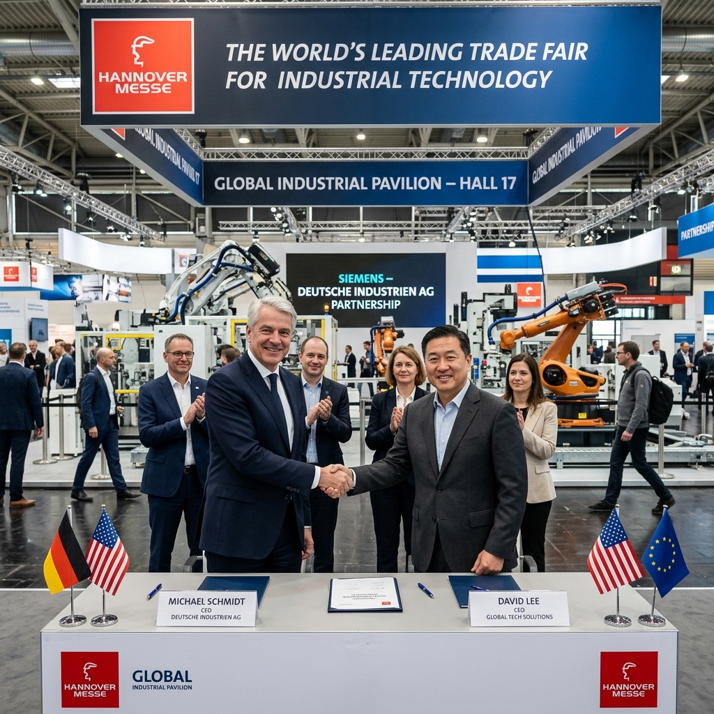 Expansão de Exportações na Hannover Messe